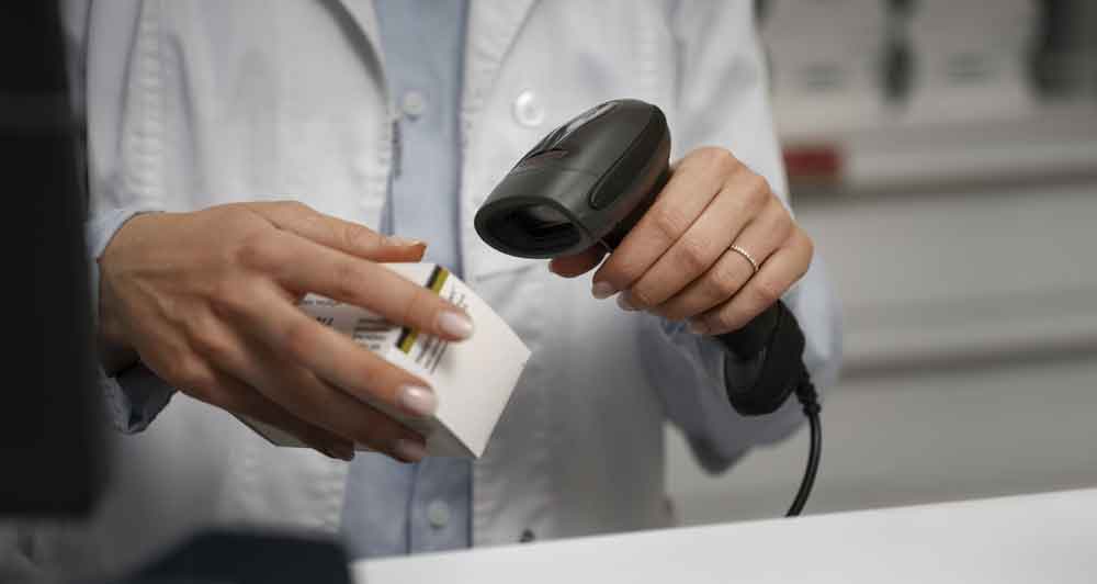 Table Top Barcode Scanner
